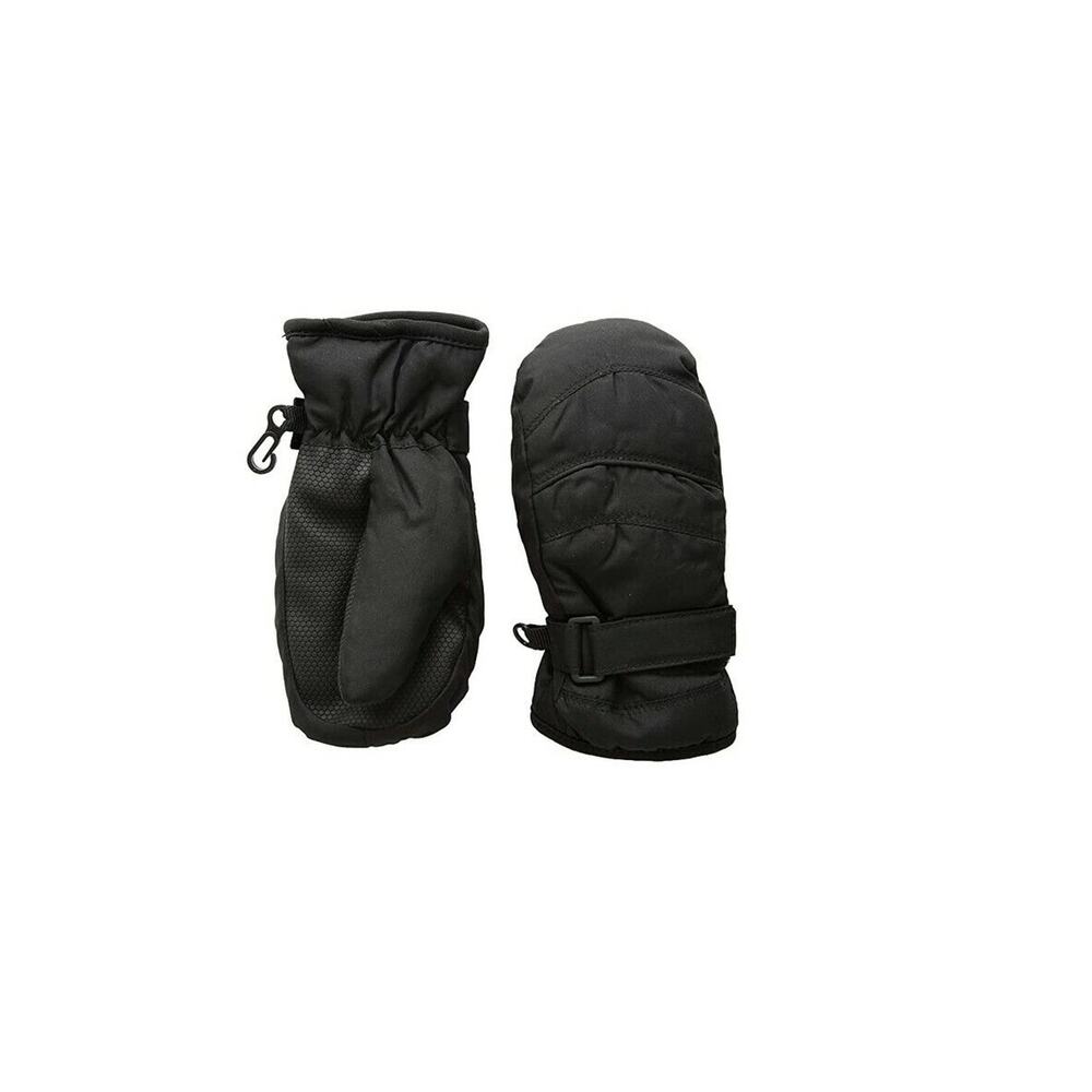 Tundra Boots Kids Nylon Mittens Extreme Cold Weather Black Size L 4945